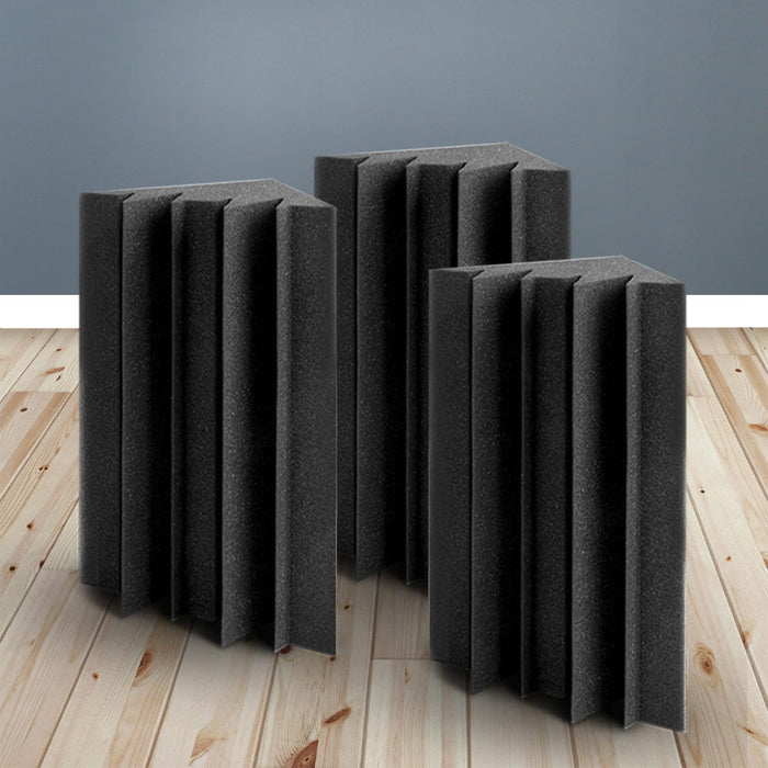 Danoz Music - Alpha Acoustic Foam 20pcs Corner Bass Trap Sound Absorption Proofing Treatment- Incl. Delivery