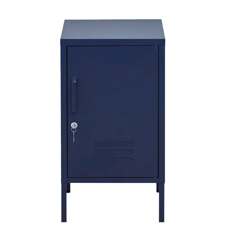 Danoz Furniture🪑🪑ArtissIn Bedside Table Metal Cabinet - MINI Blue