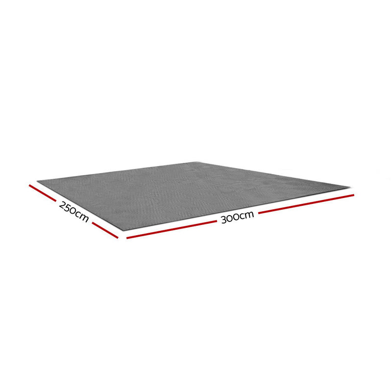 Danoz Direct - Weisshorn 3M X 2.5M Annex Matting Floor Mats Mesh Caravan Camping Annexe
