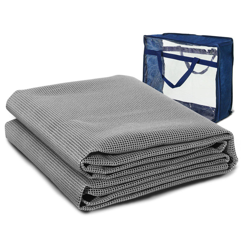 Danoz Direct - Weisshorn 5M X 2.5M Annex Matting Floor Mats Mesh Caravan Camping Annexe