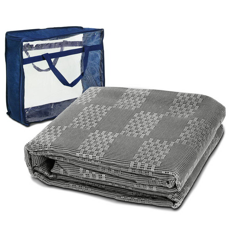 Danoz Direct - Weisshorn 6M X 2.5M Annex Matting 600GSM Floor Mats Mesh Caravan Camping Annexe