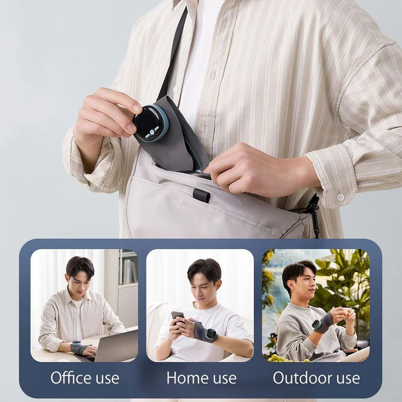 Danoz Health - Heated Wristband Massager for Tendonitis TFCC Strain Sprain Sports Wrist Guard