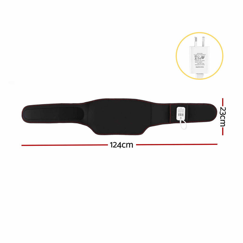 Danoz MassageSmart | Livemor Lumbar Massager Belt 🦴 | Airbag Traction, 9-Level Vibration, Heat Therapy — Sciatica & Back Pain Relief