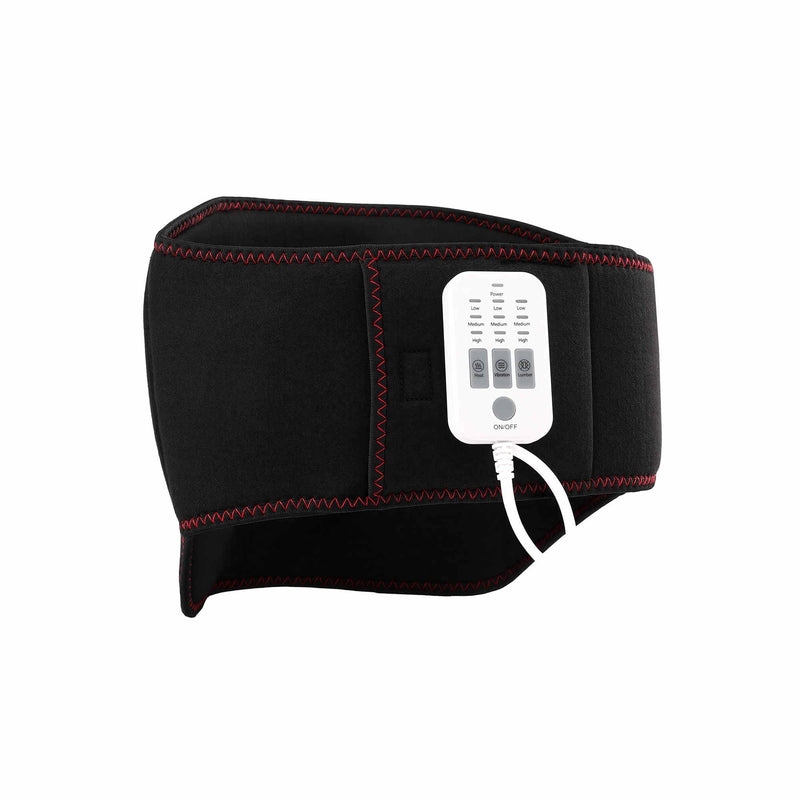 Danoz MassageSmart | Livemor Lumbar Massager Belt 🦴 | Airbag Traction, 9-Level Vibration, Heat Therapy — Sciatica & Back Pain Relief
