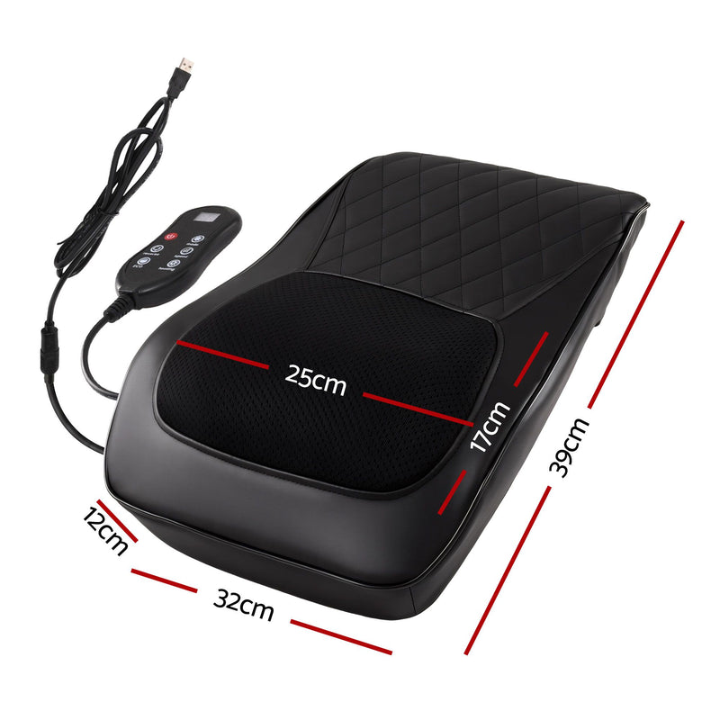 Danoz MassageSmart | Livemor Traction Back Massager with Heat 🦴 | 6 Modes, Auto Lift, Dual Heat Levels — Neck, Shoulder & Full Body
