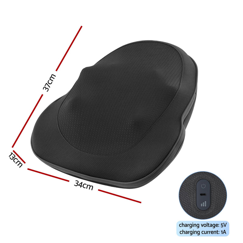 Danoz MassageSmart | Livemor Cordless Back Massager with Heat 🦴 | 3-Speed Deep Tissue Kneading — Neck, Shoulder, Lumbar, Thigh & Calf