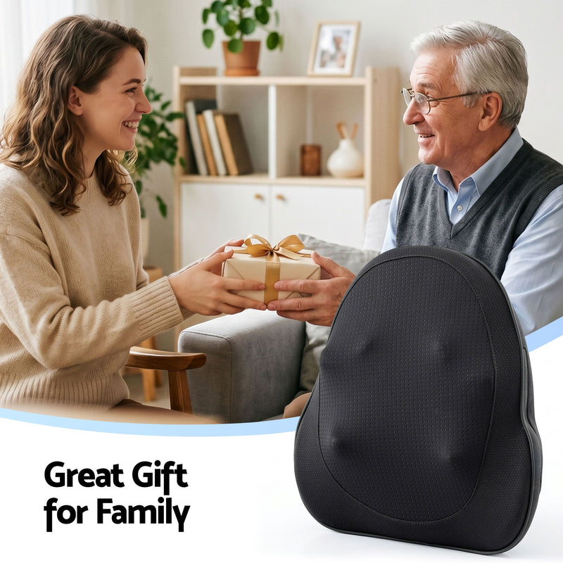 Danoz MassageSmart | Livemor Cordless Back Massager with Heat 🦴 | 3-Speed Deep Tissue Kneading — Neck, Shoulder, Lumbar, Thigh & Calf