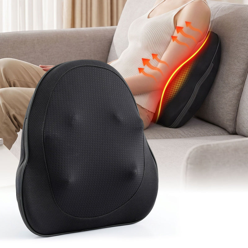 Danoz MassageSmart | Livemor Cordless Back Massager with Heat 🦴 | 3-Speed Deep Tissue Kneading — Neck, Shoulder, Lumbar, Thigh & Calf