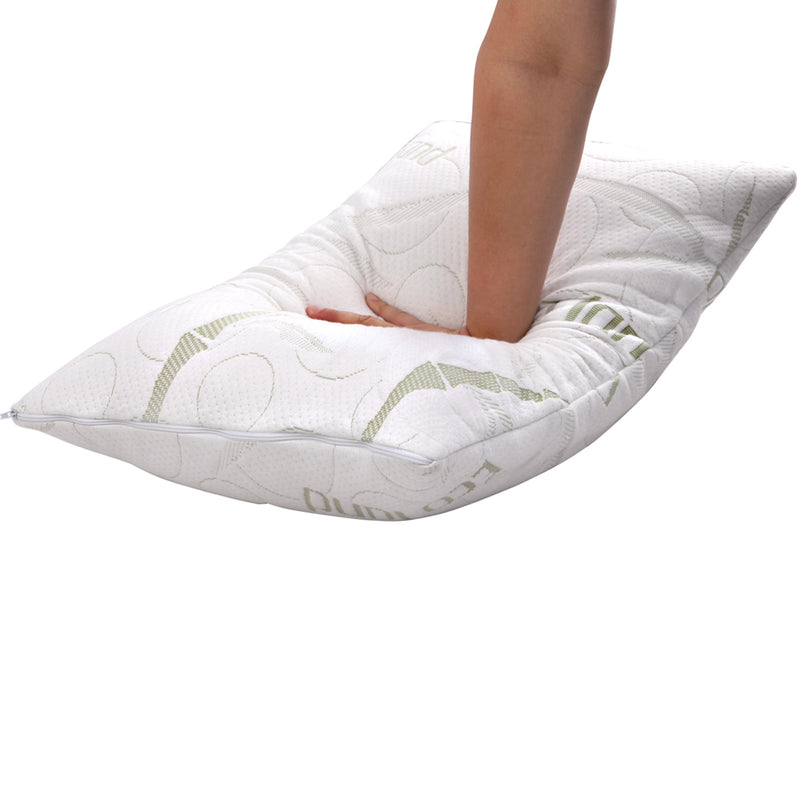 Danoz PillowSmart - Giselle Bedding Memory Foam Pillow Bamboo Twin Pack