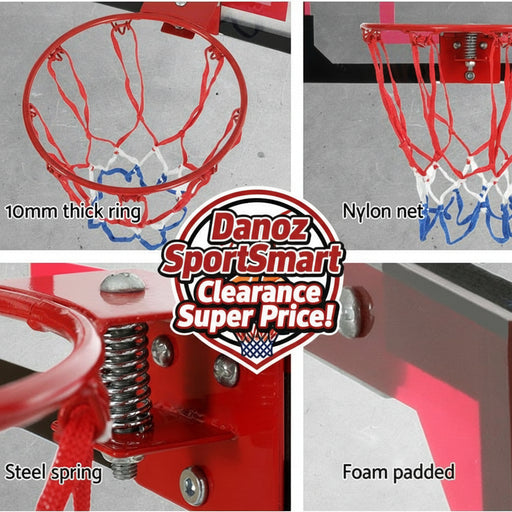 Basketball hoop set