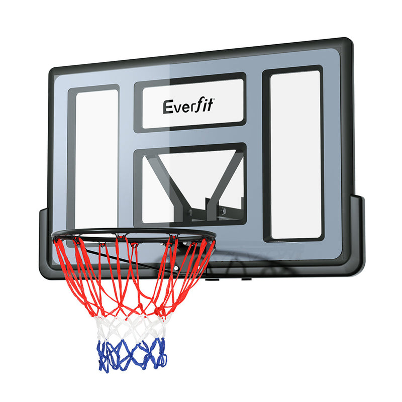 Danoz Sports - Everfit 45" Basketball Hoop Backboard Wall Mounted Ring Net Sports Pro System