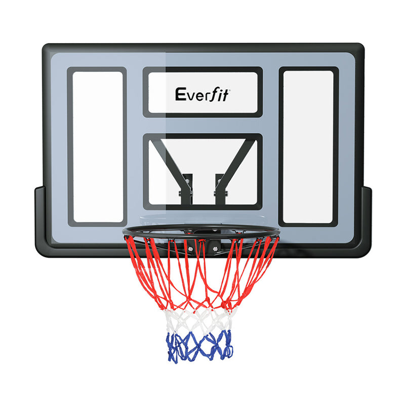 Danoz Sports - Everfit 45" Basketball Hoop Backboard Wall Mounted Ring Net Sports Pro System