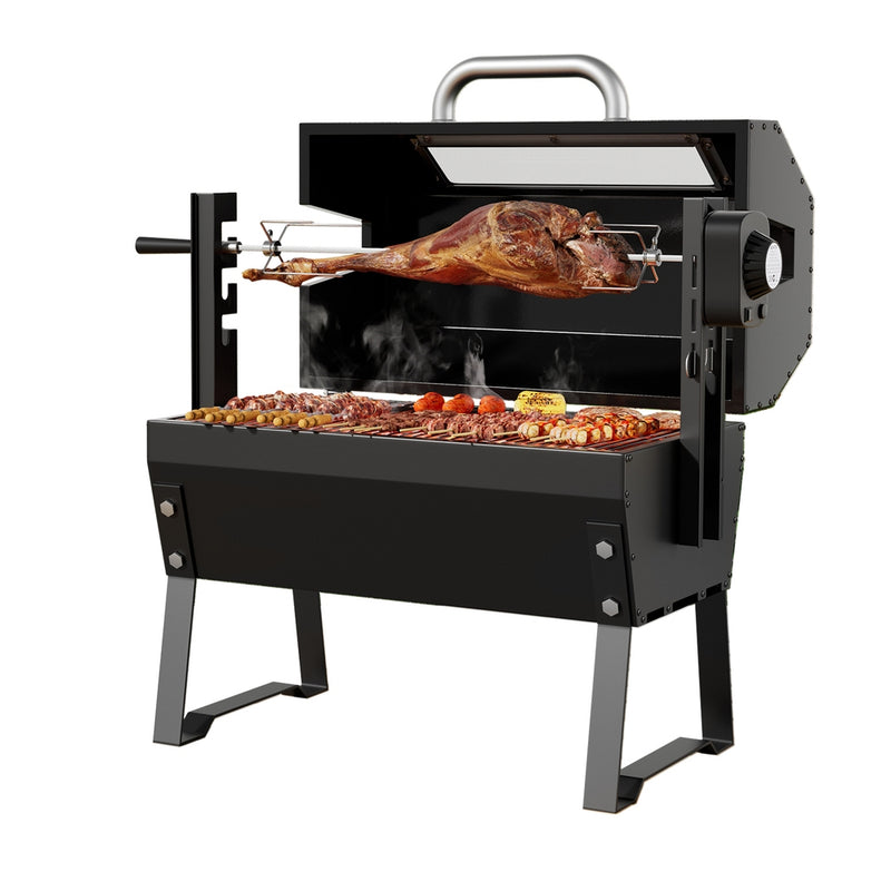 Danoz Direct - Grillz BBQ Grill Charcoal Electric Smoker Roaster