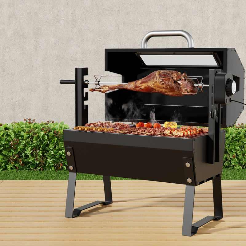 Danoz Direct - Grillz BBQ Grill Charcoal Electric Smoker Roaster