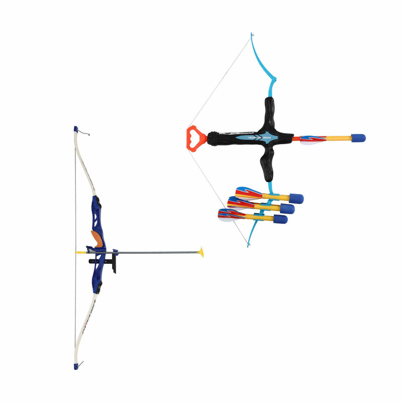 🏹 Danoz KidSmart | Keezi Kids Bow & Arrow Archery Set | Freestanding Target | Suction Cup Arrows | Ages 6+ | Indoor & Outdoor