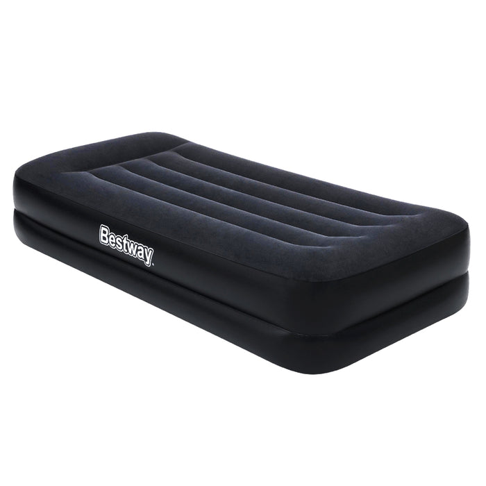 Get a good night's sleep anywhere with Danoz Direct Bestway Air Mattress. single-size inflatable bed boasts a comfortable 46cm height