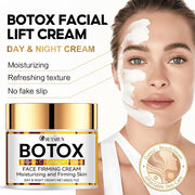 BOTOX Facial Lift Cream packaging with a woman applying cream to her face.