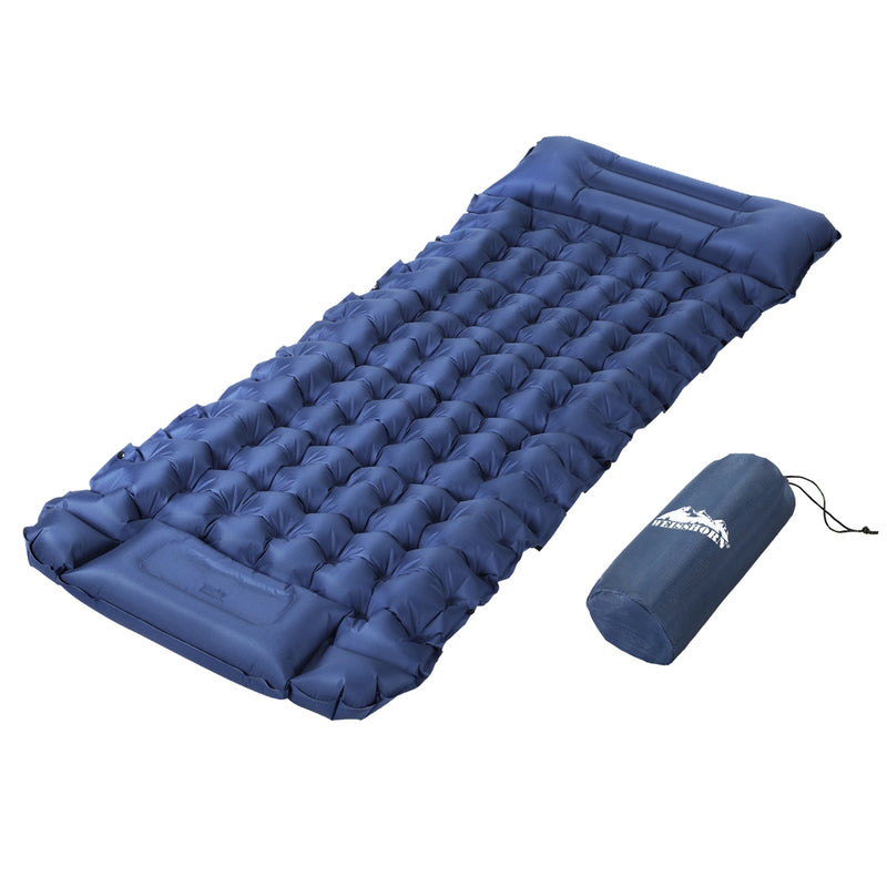 Danoz Direct - Weisshorn Self Inflating Mattress Camping Sleeping Mat Air Bed Single Pillow Bag