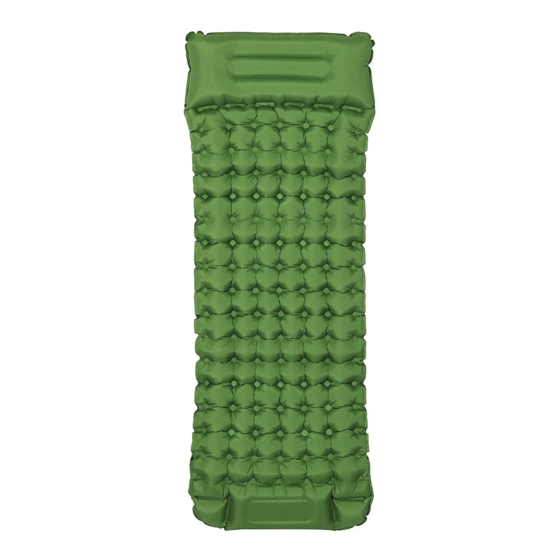 Danoz Direct - Weisshorn Self Inflating Mattress Camping Sleeping Mat Air Bed Pad Single Pillow