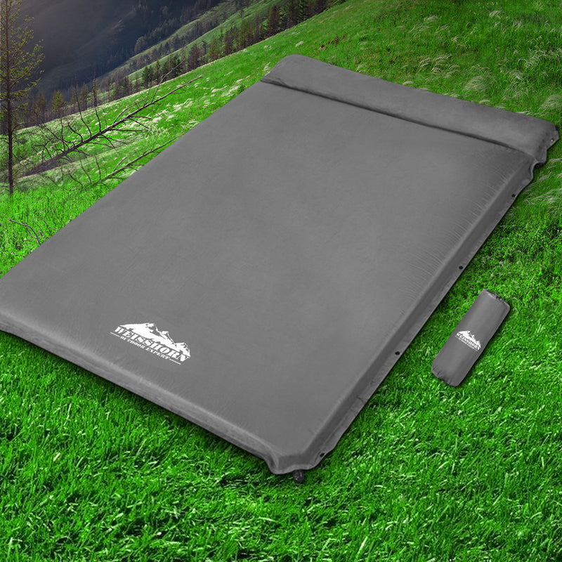 Danoz Camping - Weisshorn Self Inflating Mattress - Grey