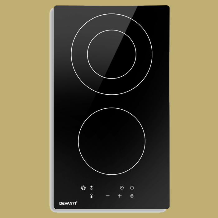 Danoz Kitchen 🧑‍🍳🥘 Devanti Electric Ceramic Cooktop 30cm! Compact cooktop offers fast and efficient cooking powerful ceramic heating elements