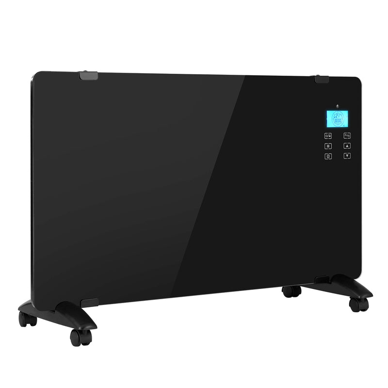 Danoz HeatingSmart - Devanti Electric Convection Heater Black 2000W - Super Deals!