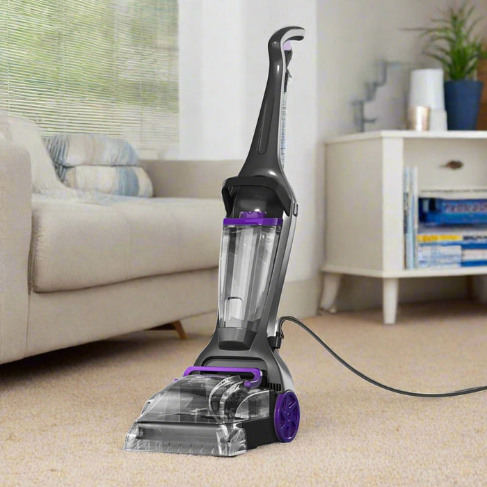 Clean and refresh your carpets with Danoz Direct - Devanti Carpet Washer Handheld Vacuum Cleaner 800W!