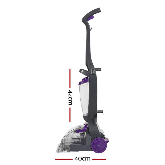 Clean and refresh your carpets with Danoz Direct - Devanti Carpet Washer Handheld Vacuum Cleaner 800W!