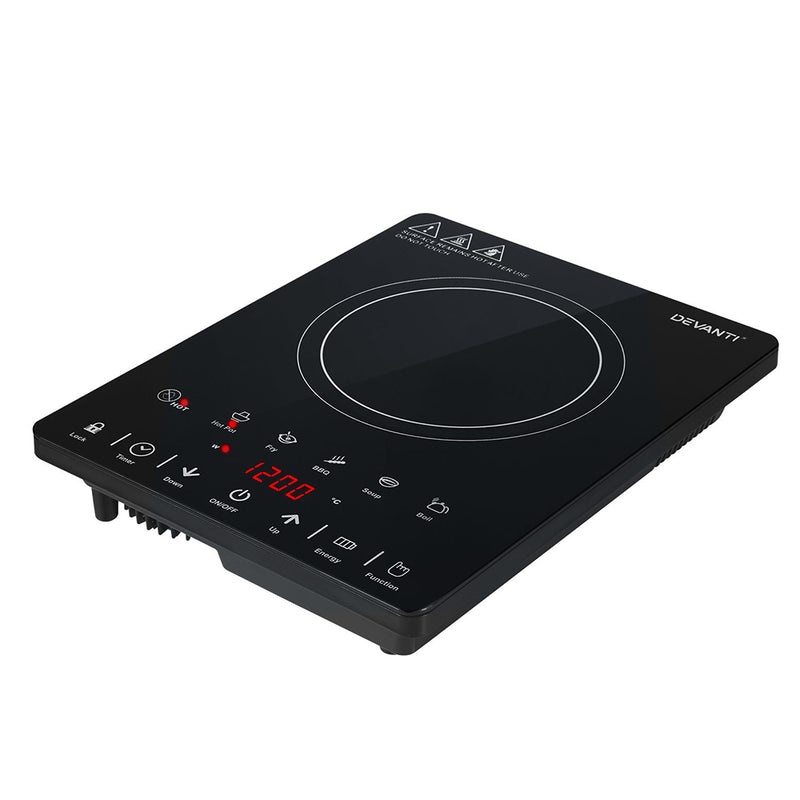 Danoz Kitchen 🧑‍🍳🥘 Devanti Electric Ceramic Cooktop 30cm. Incl. Delivery