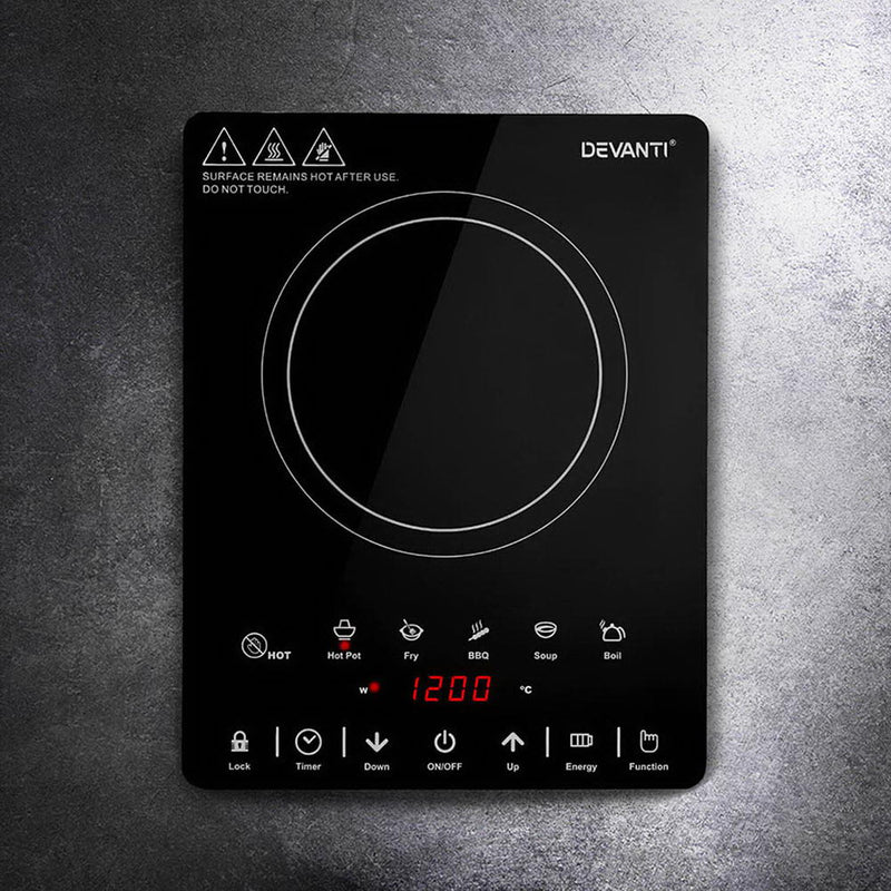Danoz Kitchen 🧑‍🍳🥘 Devanti Electric Ceramic Cooktop 30cm. Incl. Delivery