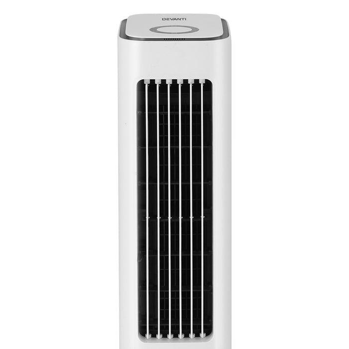 Danoz Air - Devanti Tower Evaporative Air Cooler Conditioner Portable Cool Fan Humidifier 6L