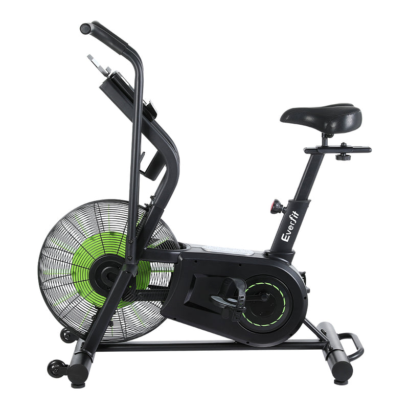 Danoz Fitness - Everfit Air Bike Dual Action Exercise Bike Fitness Home Gym Cardio