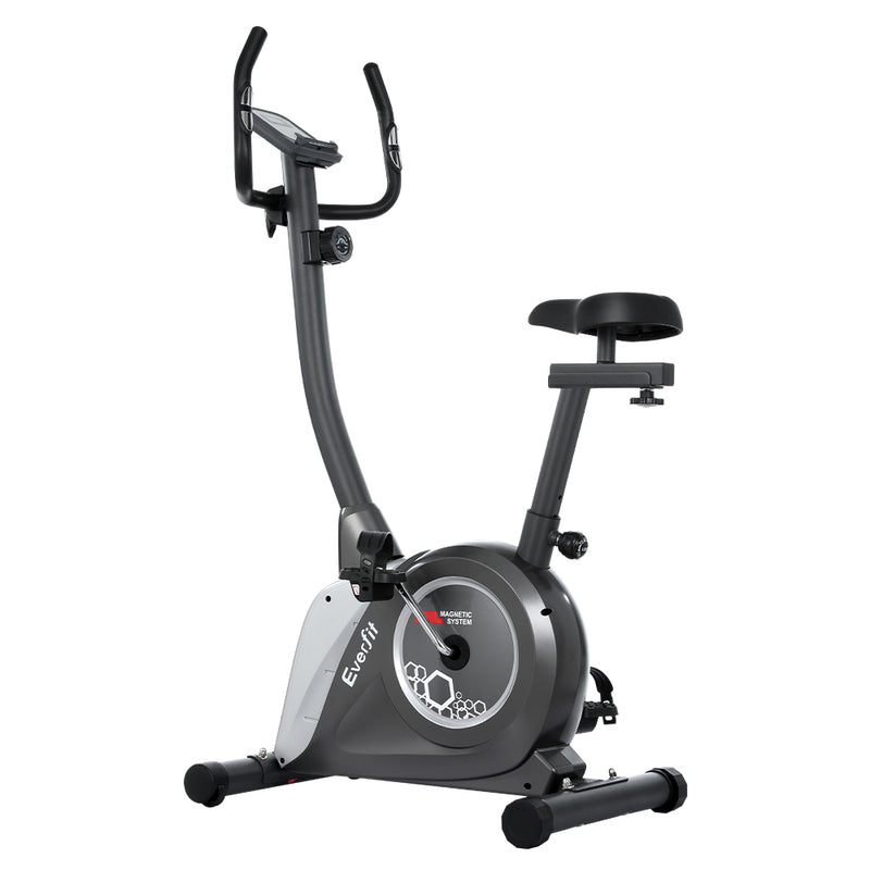 Danoz Fitness - Everfit Magnetic Exercise Bike Upright Bike Fitness Home Gym Cardio