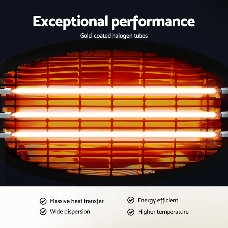 Danoz HeatingSmart - Devanti Electric Patio Heater 2000W - Super Deals!