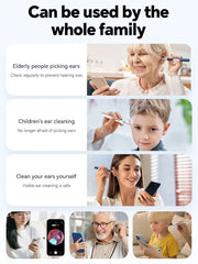 Product advertisement showing its use by the whole family, including elderly, children, and adults.