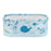 Weisshorn Foldable Bathtub PVC Spa Bucket Inflatable Cushion 113x61cm Blue
