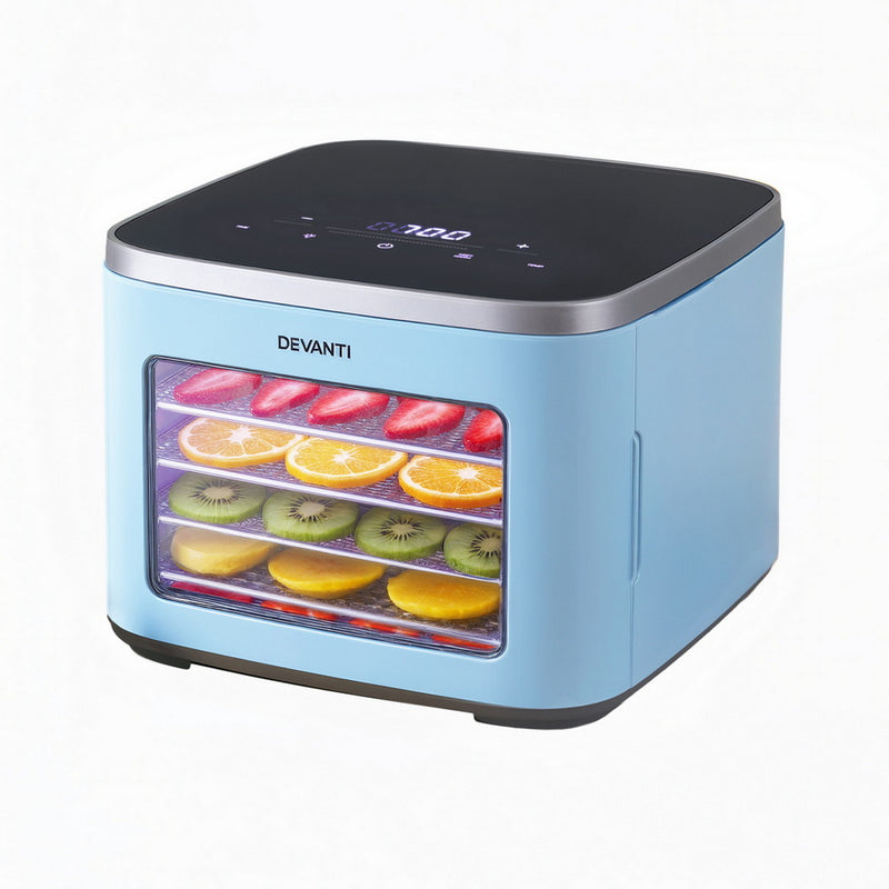 Danoz Kitchen - Devanti 5 Trays Food Dehydrator Mini Fruit Dryer 500W