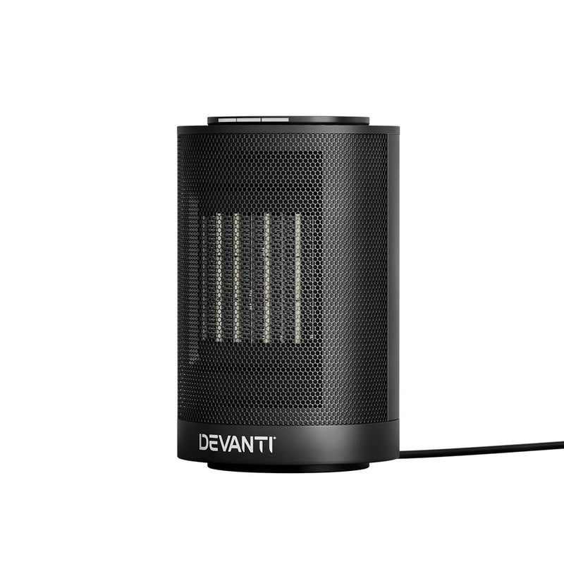 Stay warm and comfortable with Danoz Direct - Devanti Electric Fan Heater 1200W