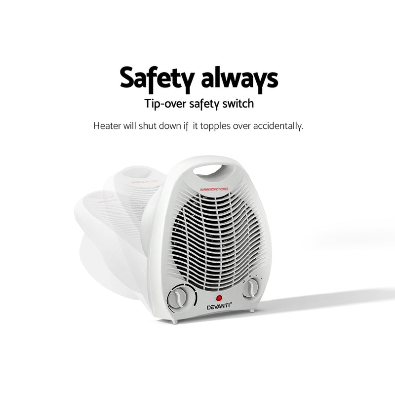 Danoz HeatingSmart - Devanti Electric Fan Heater 2000W - Nice Price!