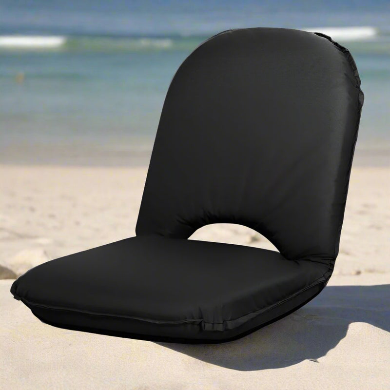 Danoz Furniture🪑Artiss Floor Lounge Sofa Camping Chair Black