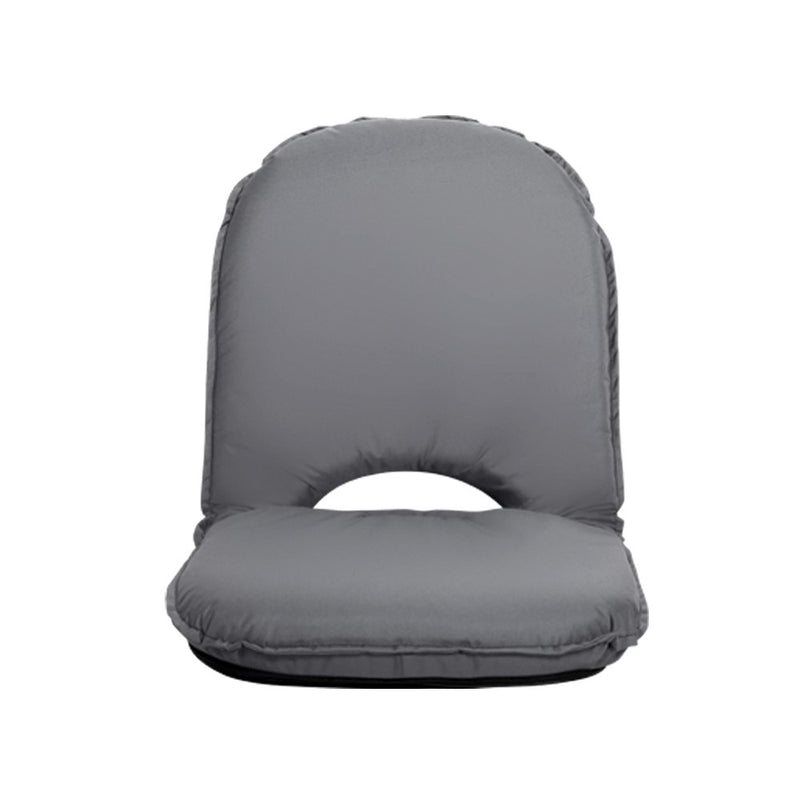 Danoz Outdoors ⛺🎣 Artiss Floor Lounge Sofa Camping Chair Grey - Incl Postage