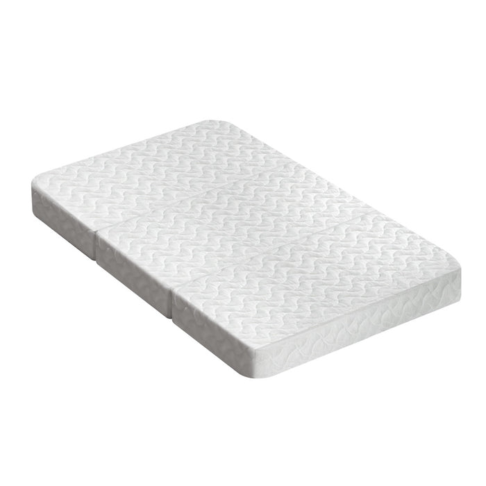 Danoz Direct - Giselle Bedding Foldable Mattress Folding Foam Cot Bed White