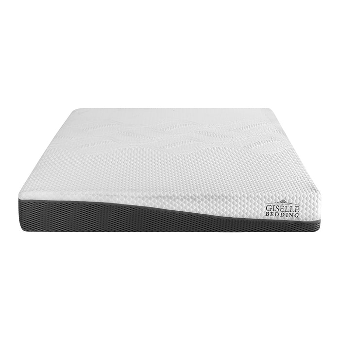 Elevate your sleeping experience with Danoz Direct - Giselle Bedding Memory Foam Mattress Topper! Cool Gel Non Spring 21cm Queen