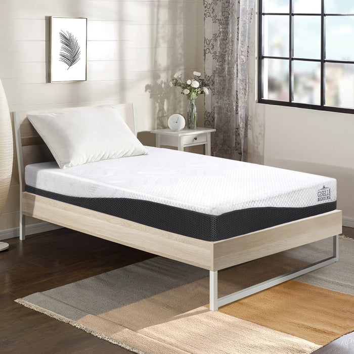 Danoz Direct - Giselle Bedding Memory Foam Mattress Bed Cool Gel Non Spring 21cm Single