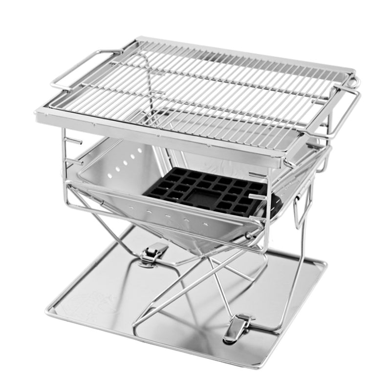 Danoz Outdoors - Grillz Fire Pit BBQ Grill with Carry Bag Camping - Super Deal