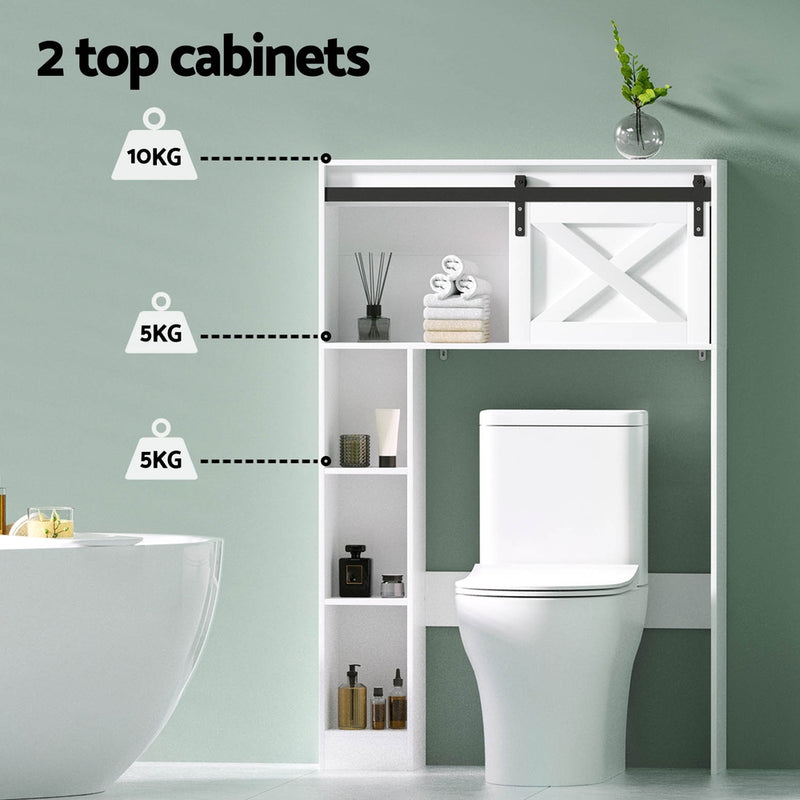 Danoz Direct - Transform your bathroom into a clutter-free and organized space with Artiss Bathroom Cabinet.