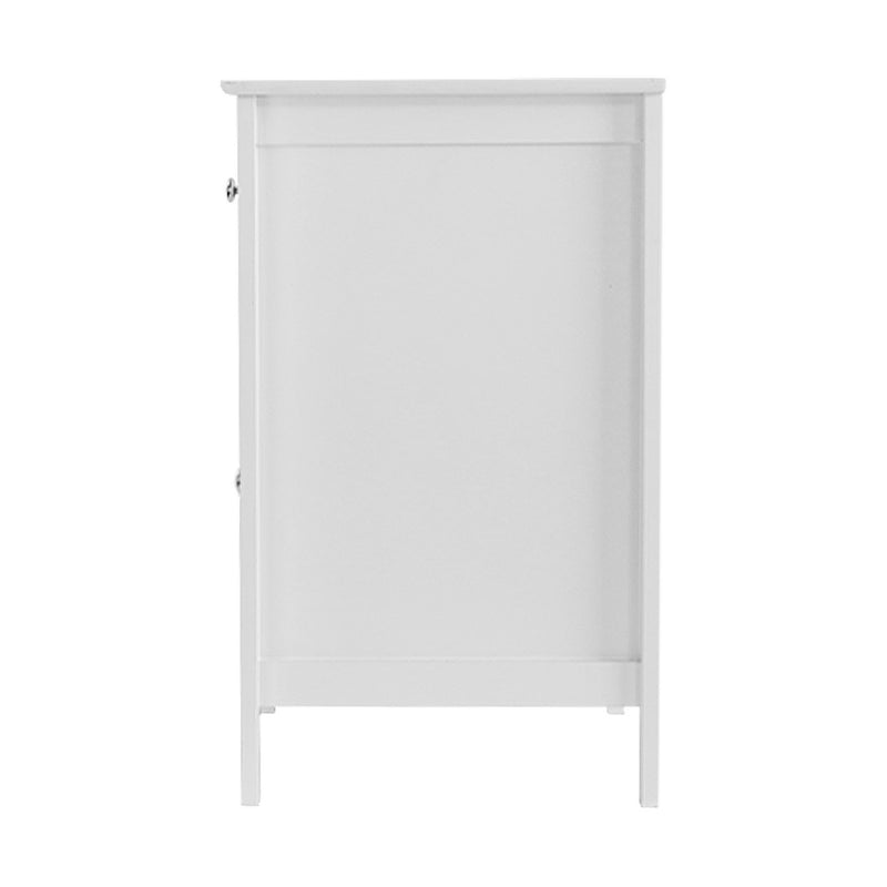 Danoz Bedrooms 🛏️ Artiss Bedside Tables Big Storage Drawers Cabinet Nightstand Lamp Chest White - Incl. Postage