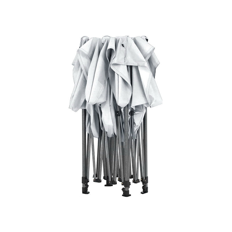 Danoz Direct - Instahut Gazebo 3x6 Pop Up Marquee Folding Tent Wedding Gazebos Camping Outdoor Shade Canopy White