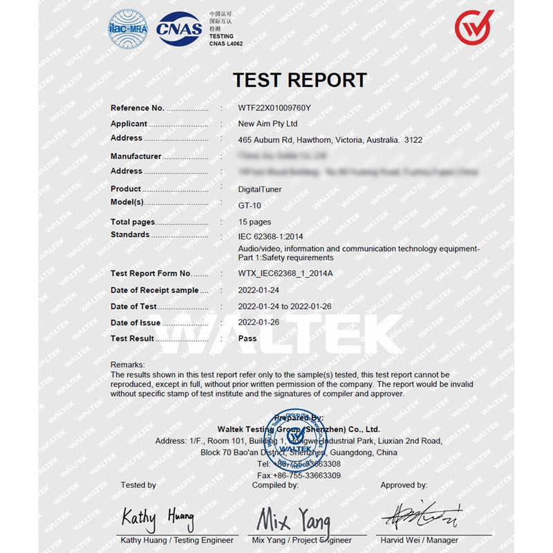 Danoz Direct - Alpha 41 Inch Acoustic Guitar Equaliser Electric Output Cutaway w/ Stand Black