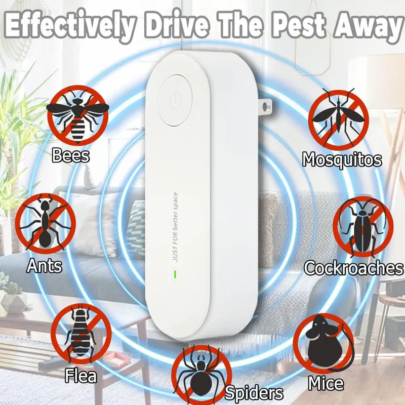 Protect your home effortlessly with Danoz Pests Ultrasonic Insect Repellent. Buy 1 Get 1 Free!